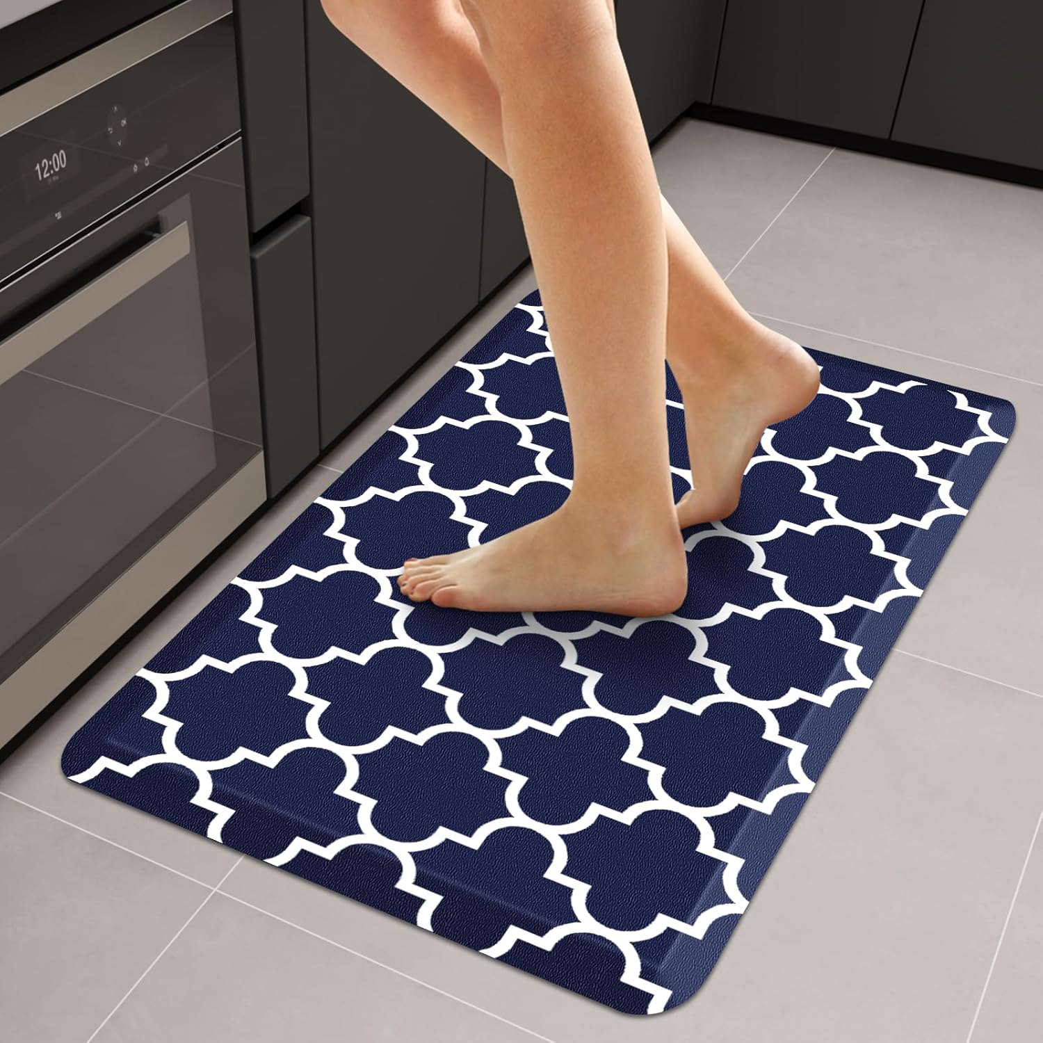 WISELIFE Anti Fatigue Floor Mat - Ergonomic Comfort for Home