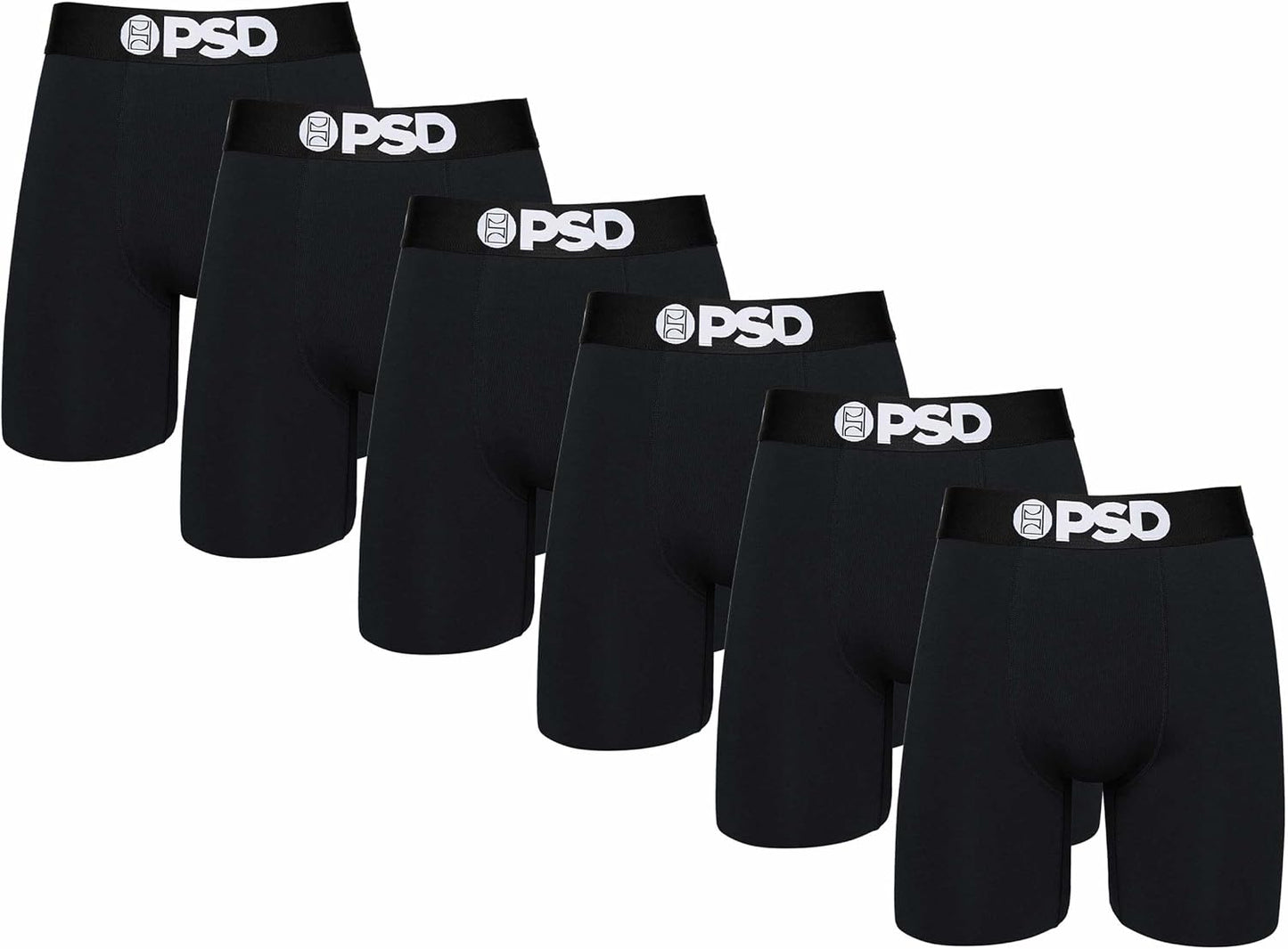 PSD Underwear Mens Boxer Briefs - Soft & Breathable Comfort