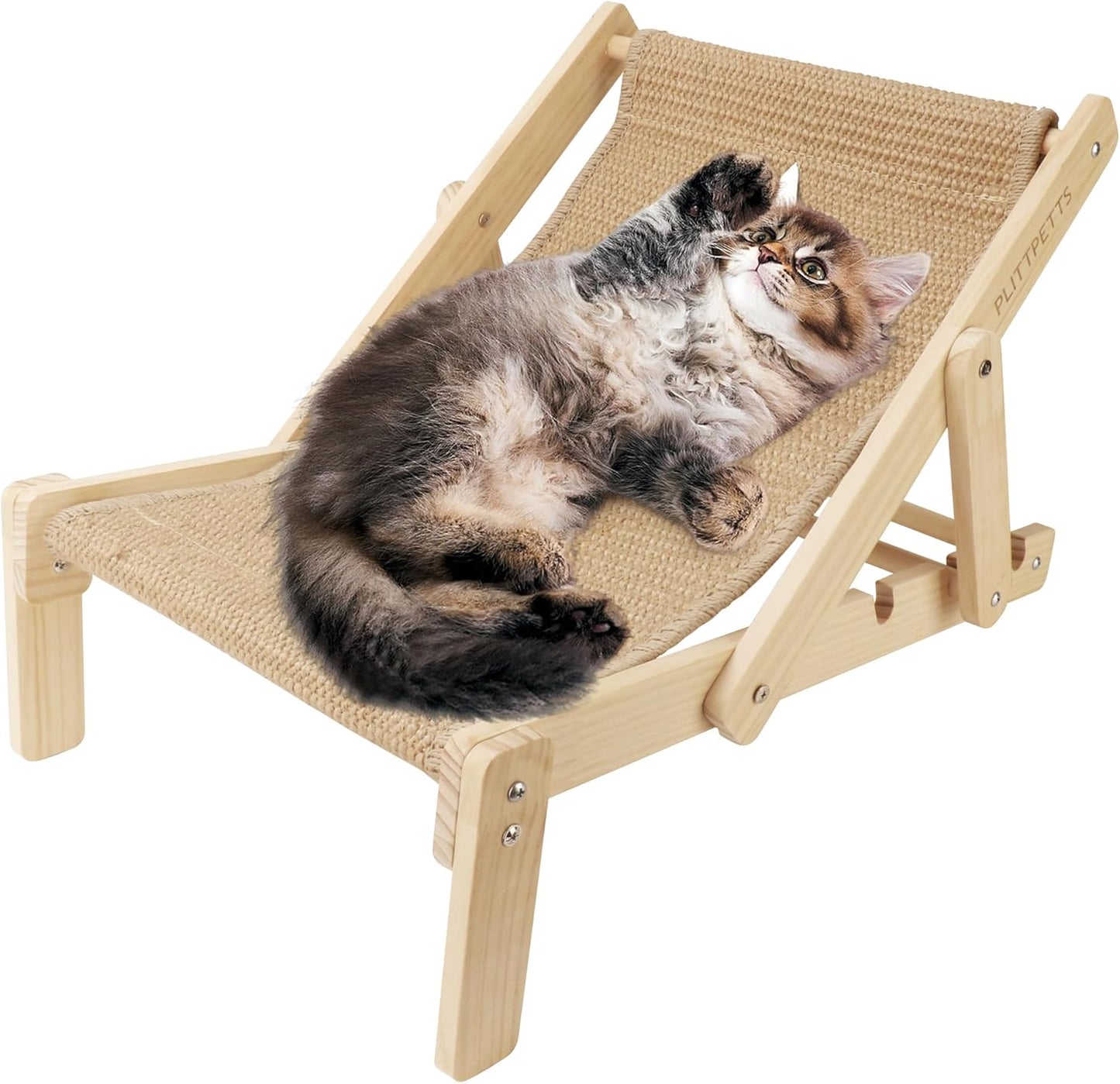 Adjustable Cat Scratcher & Lounge: 2-in-1 Sisal Bed