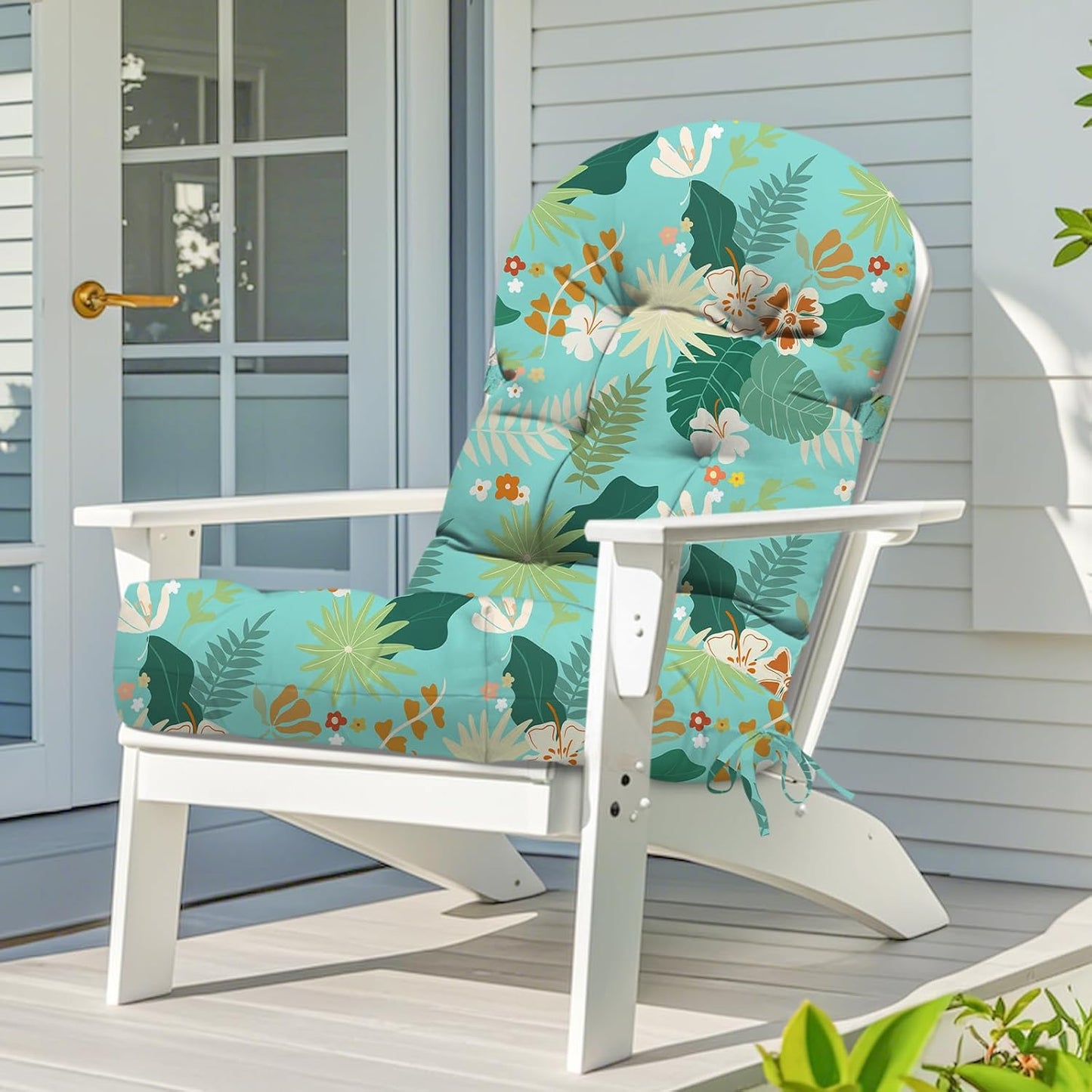 Adirondack Chair Cushion Waterproof for Indoor Outdoor Use