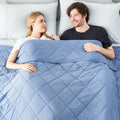 King Size Cooling Blanket for Hot Sleepers - Dual-Sided Comfort