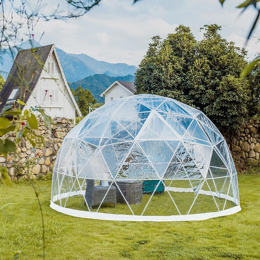 12FT Beright Bubble Tent: Weatherproof Garden Oasis
