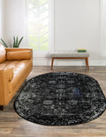 Unique Loom Sofia Collection Oval Area Rug - Casino (7 ft 10 in x 10