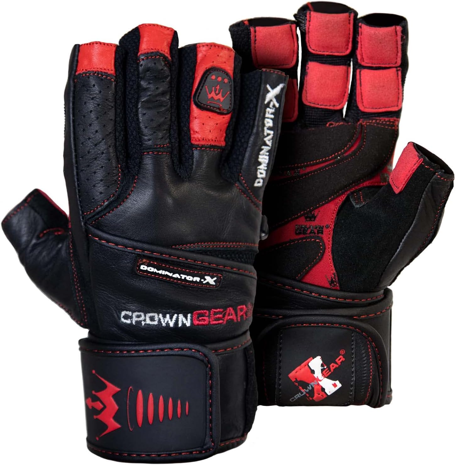 Dominator Leather Gym Gloves - Superior Support