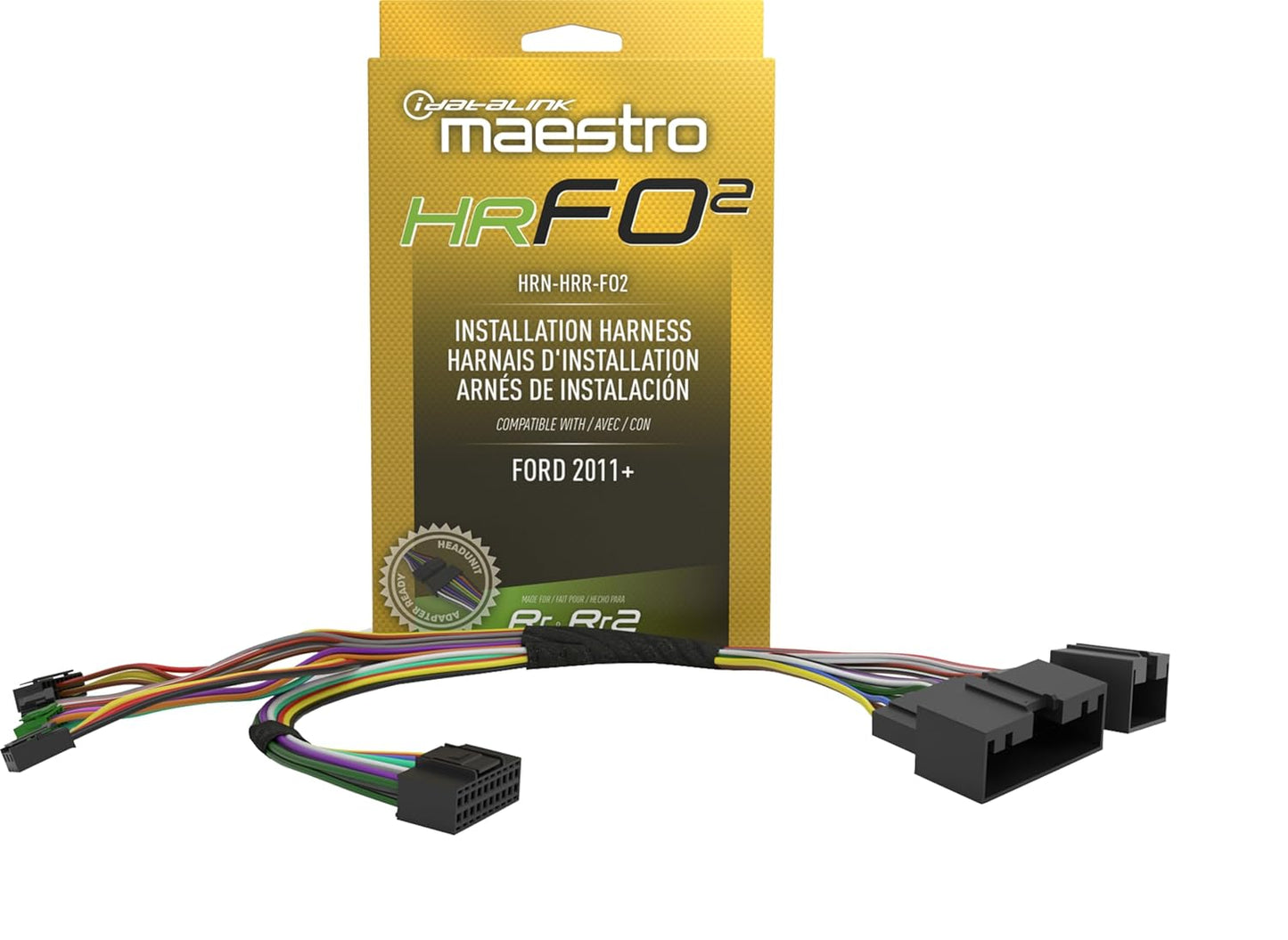 iDatalink Maestro HRN-HRR-FO2 Harness for Ford Vehicles 2011