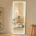 Full Length 64in x 21in LED Lighted Floor Mirror - Bright, Adjustable
