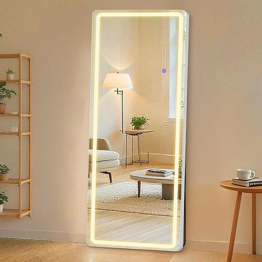 Full Length Standing Mirror with LED Lights for Every Space