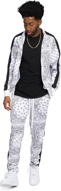 G-Style USA Men's Velour Velvet Tracksuit Set - Stylish Casual Comfort
