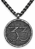 Expedition 33 Necklace Pendant Amulet with Chain - Handmade Detail