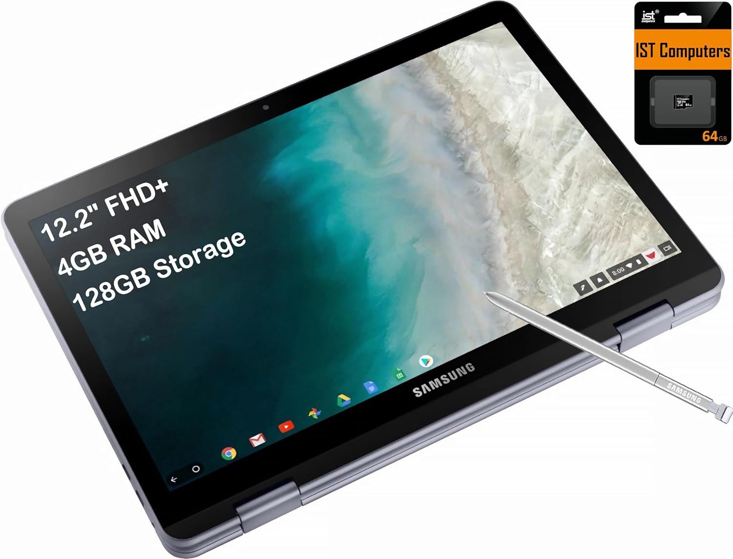 SAMSUNG Chromebook Plus V2 360 2-in-1 Laptop for Education