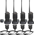Retevis RT29 Two Way Radio Long Range - Heavy Duty 4 Pack