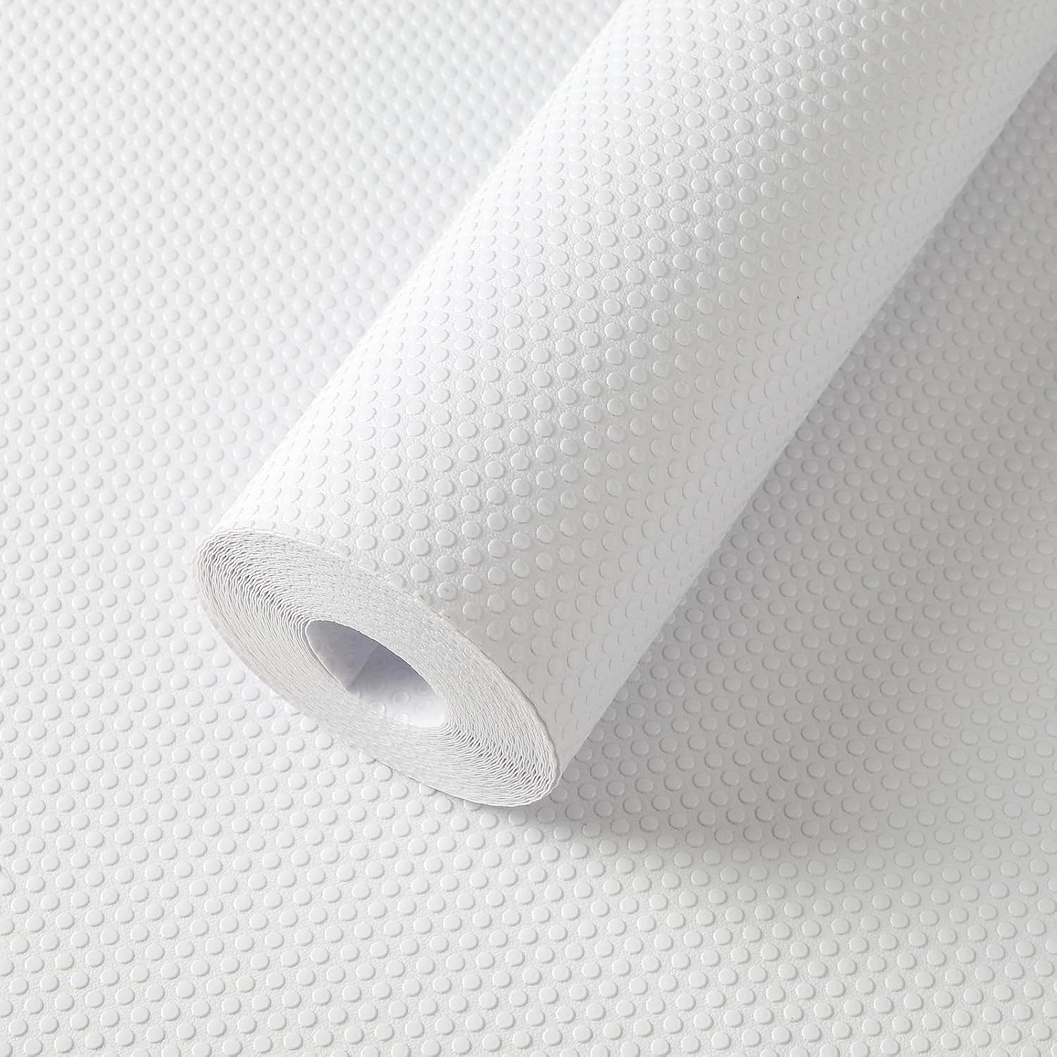 FLPMIX Shelf Liner White - Non-Adhesive Waterproof Drawer Mat