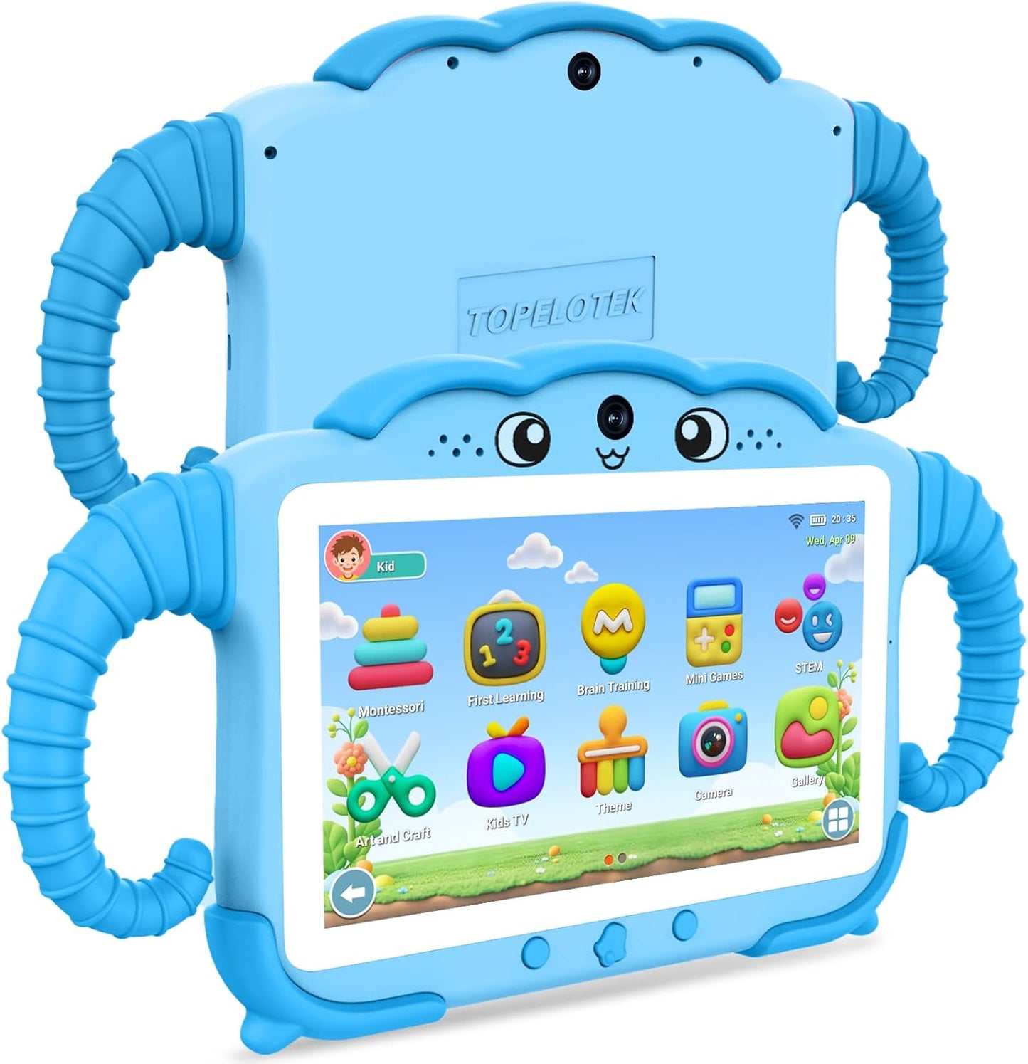 Kids Tablet 7in for Toddlers with Educational Games and Apps