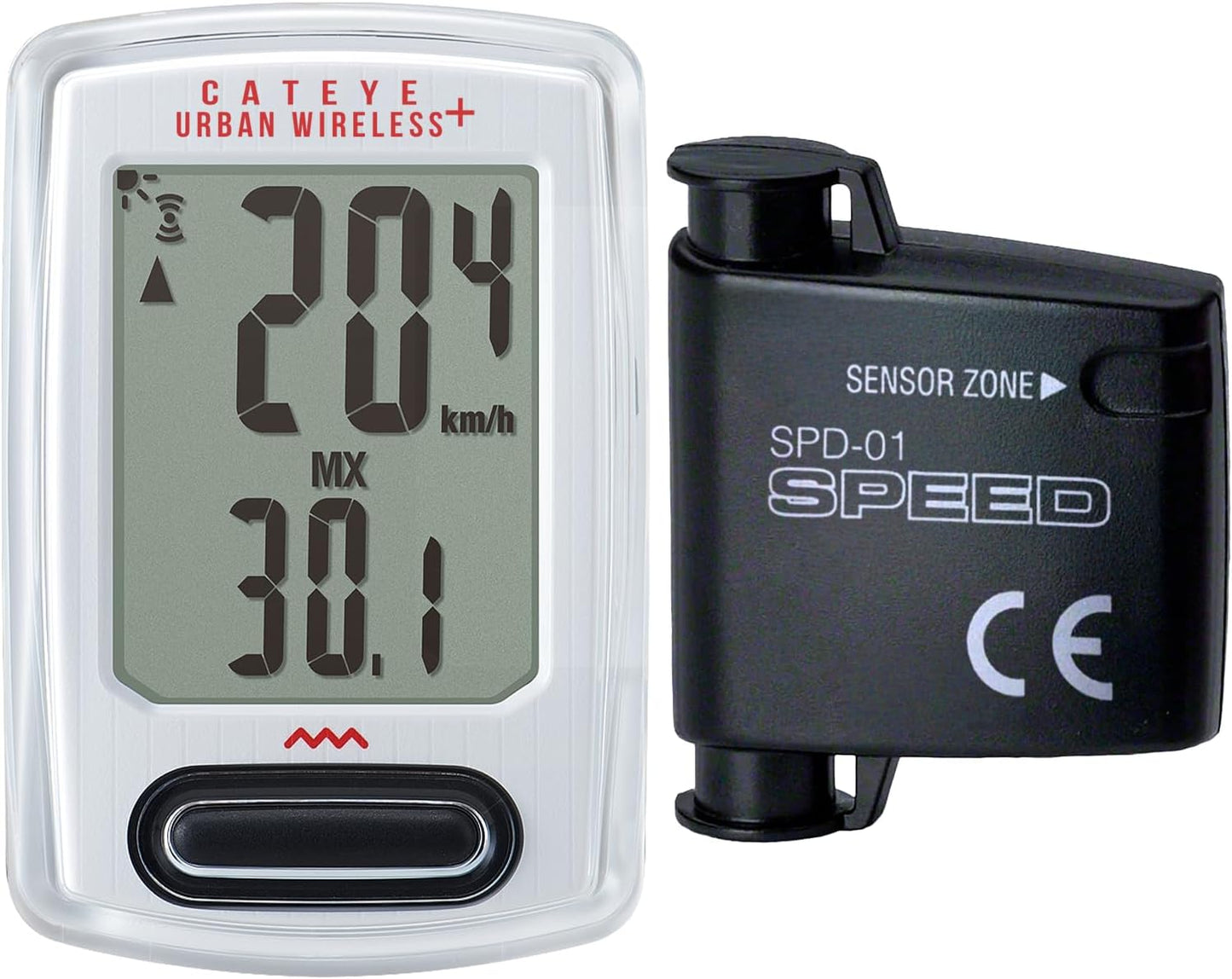 CATEYE Urban Wireless Bike Computer with Backlight and Stats