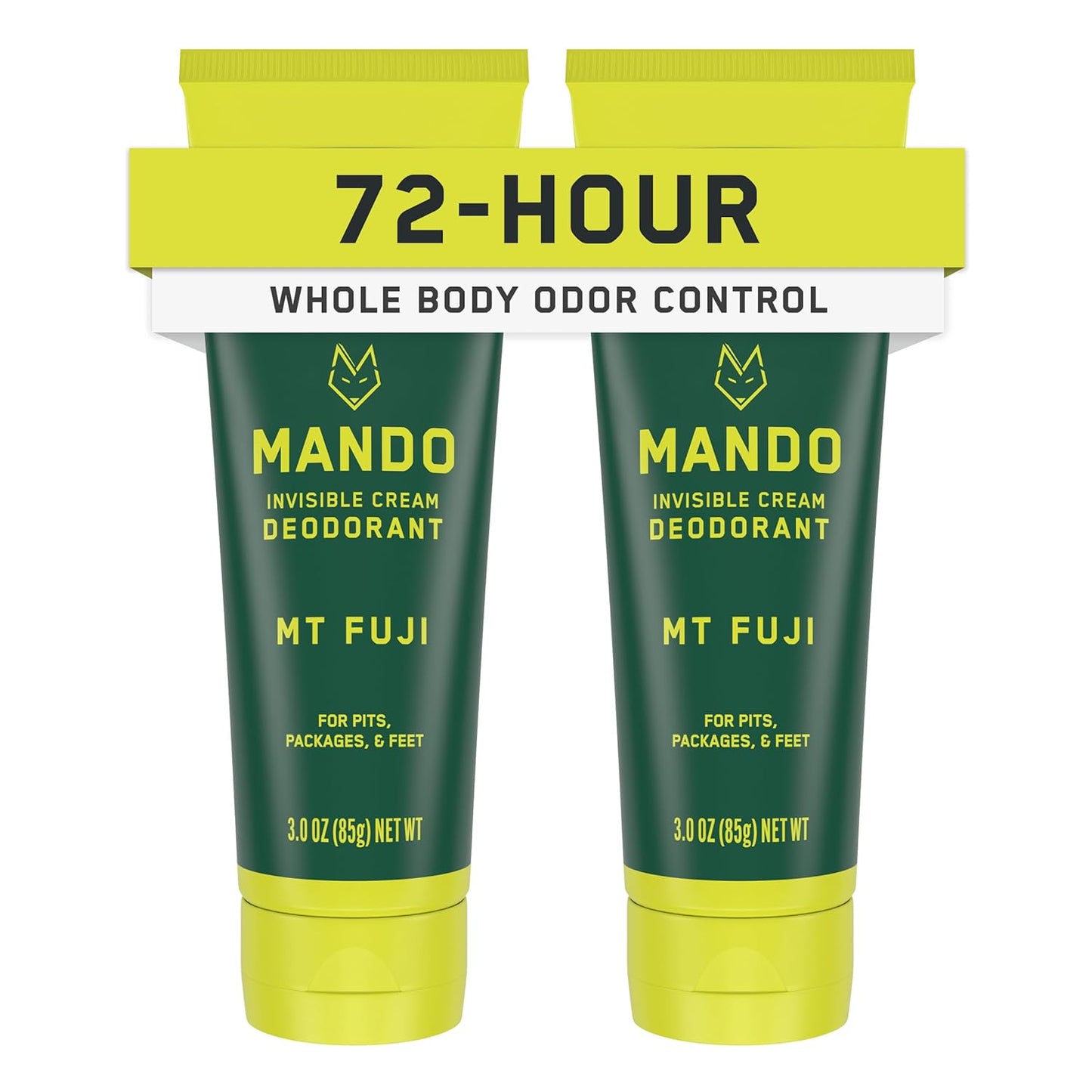 Mando Whole Body Deodorant for Men - 72 Hour Odor Control