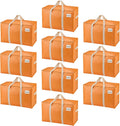 VENO 10 Pack Moving Bags - Heavy Duty Extra Large Storage Totes