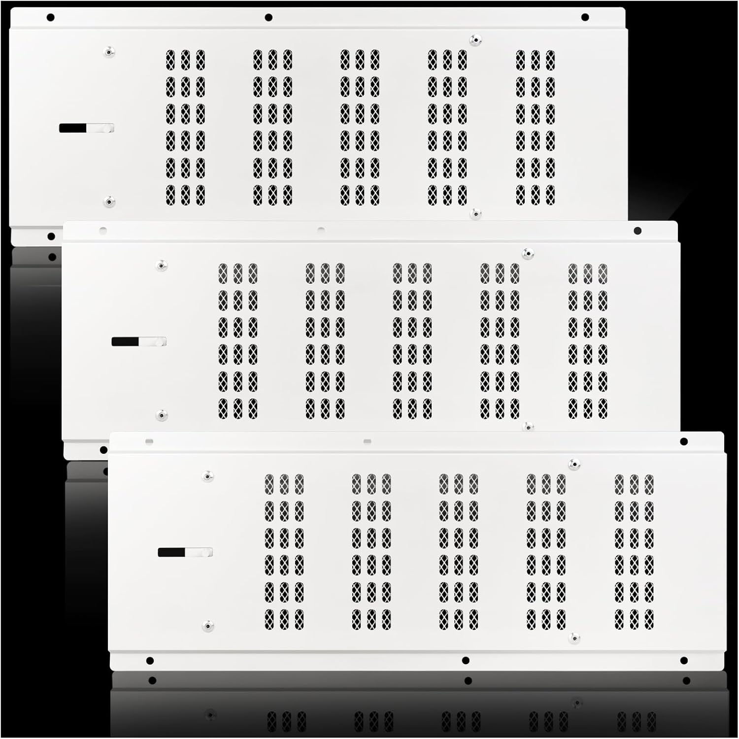 Foundation Vent Cover for Crawl Space, 16x6.5 in 3PCS Set