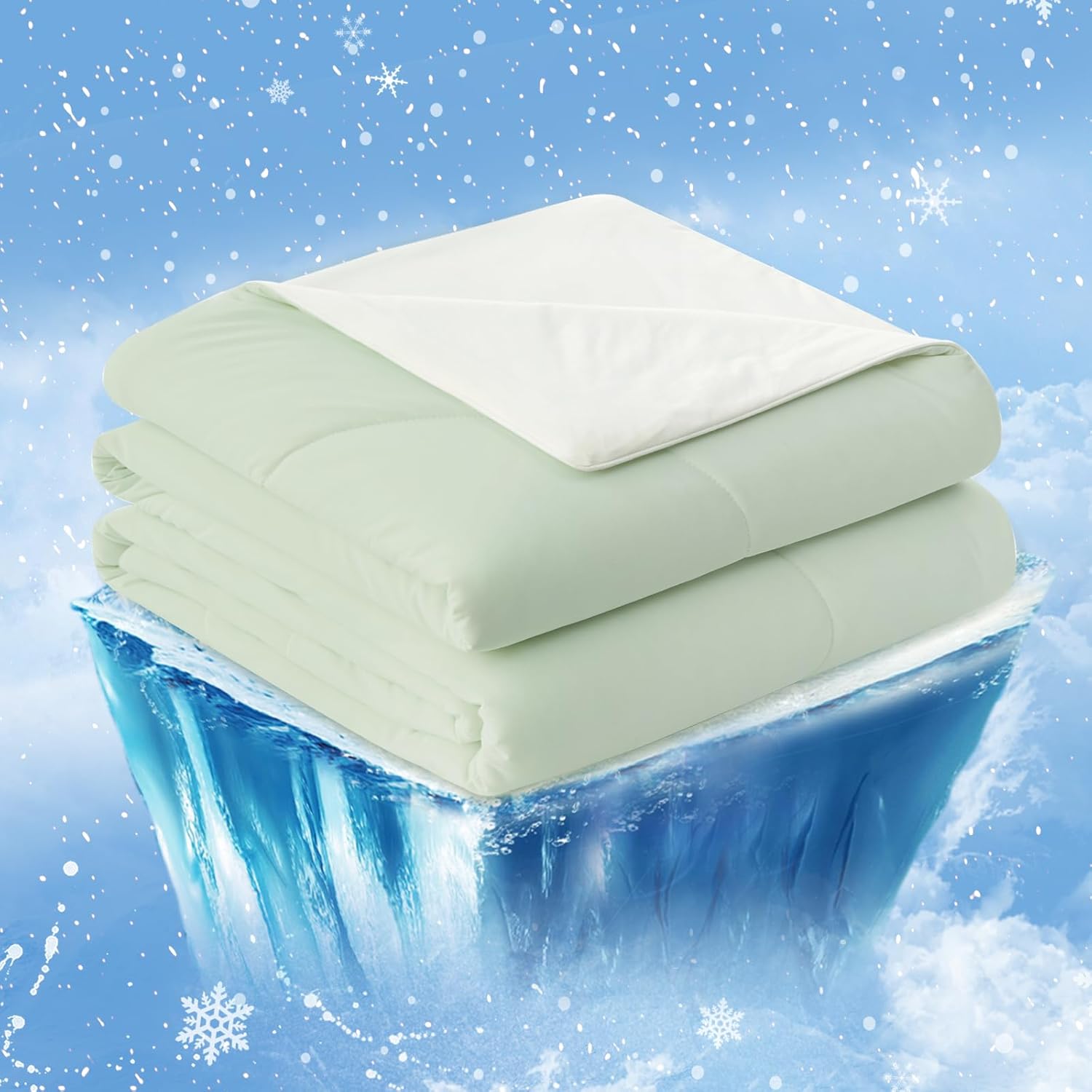 Cooling Comforter King Size for Hot Sleepers by Cozy Bliss