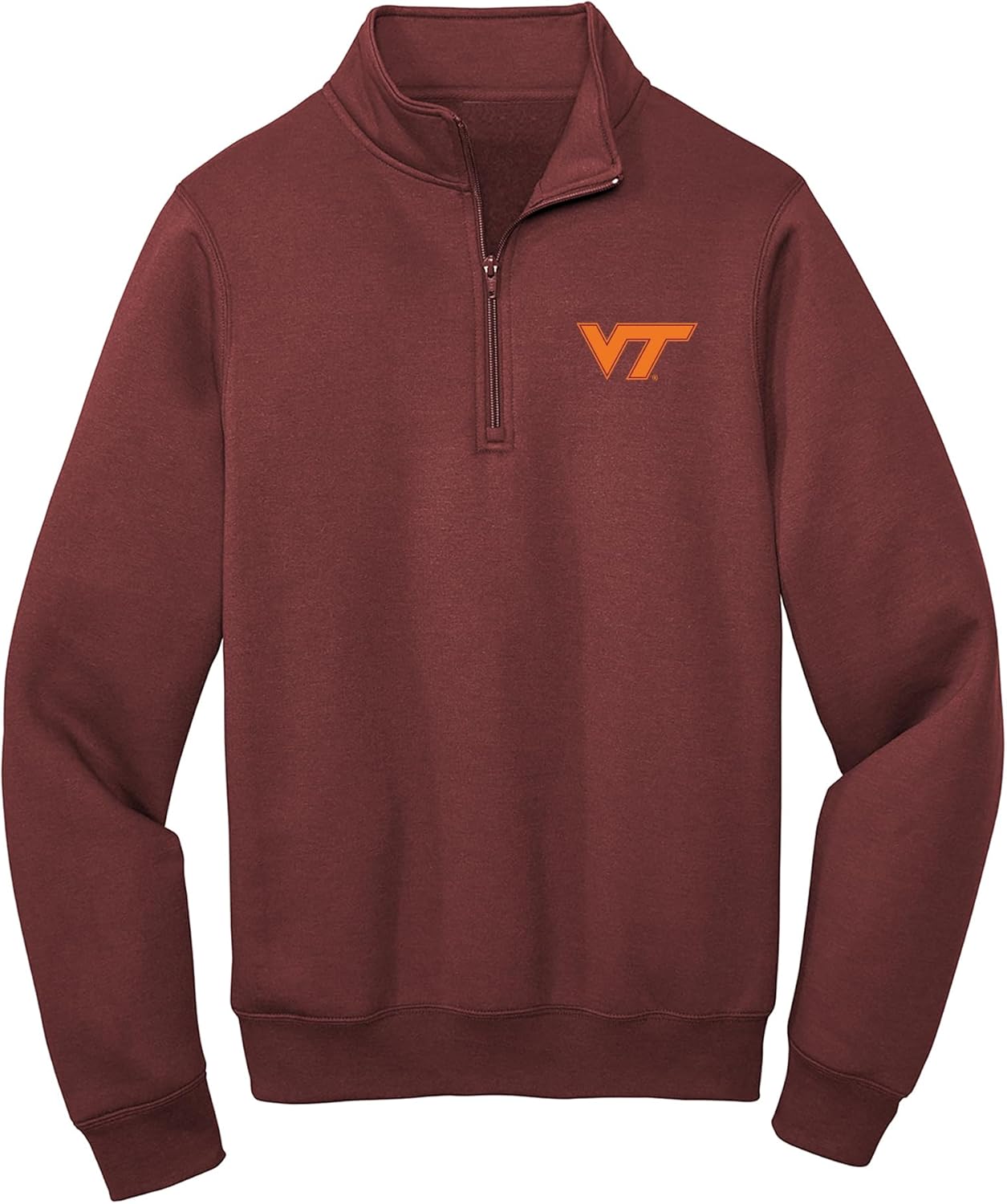 NCAA Primary Logo 1/4 Zip Sweatshirt for Virginia Tech Fans