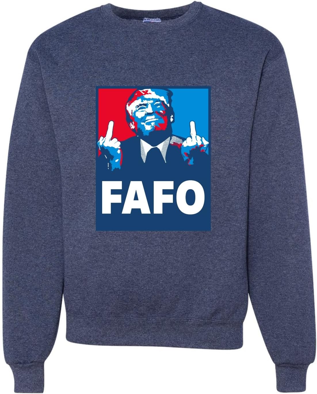 FAFO President Trump Crewneck Sweatshirt