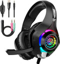 Tatybo RGB Gaming Headset  Immersive Surround Sound