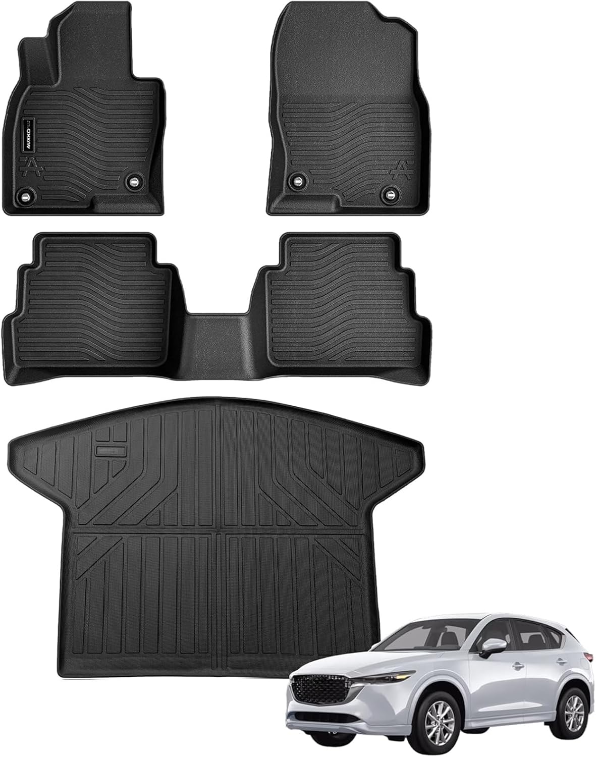 All Weather Floor Mats Cargo Mat for Mazda CX-5 2017-2025