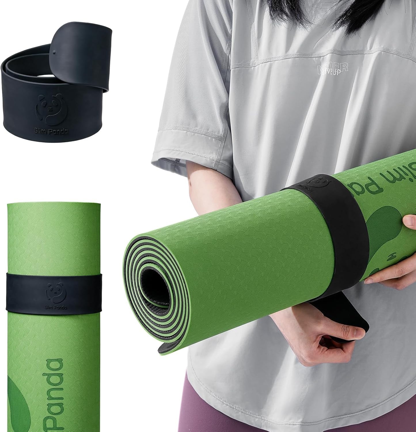 Secure Snap Yoga Mat Band