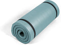 1-Inch Thick Yoga Mat 24in x 72in - Extra Cushion for Joints