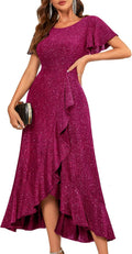 BeryLove Women's Sequin Evening Dress Perfect for Any Celebration