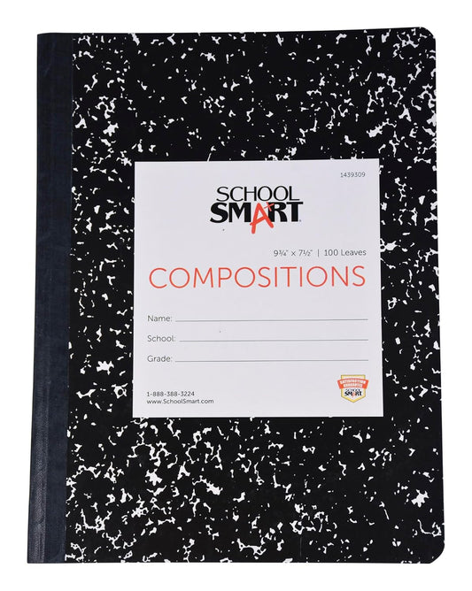 School Smart Ruled Composition Book - durable cover