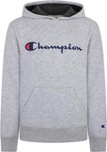 Champion Boys Hoodie for Kids Sweatshirt Fleece Pullover With Hood