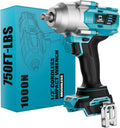 Cordless Impact Wrench 1/2 in for Makita 18V Batteries - High Torque