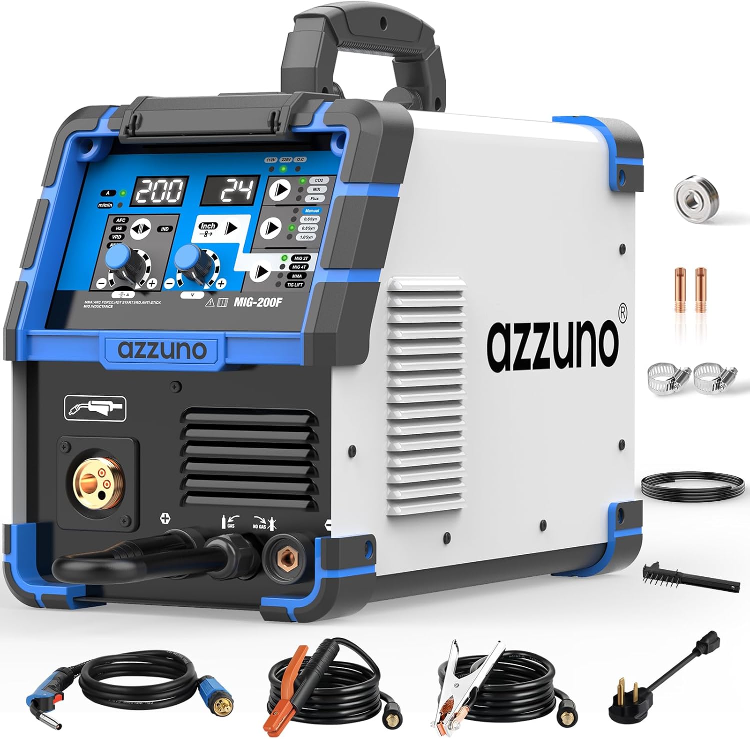 200A MIG Welder with 4 in 1 Functionality for All Your Needs