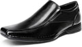 Bruno Marc Men's Giorgio Leather Lined Dress Loafers - Classic Comfort