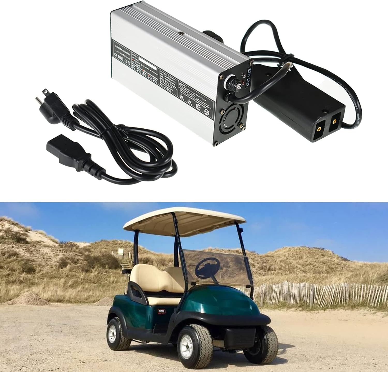 Fast Charge 36V Golf Cart Battery Charger for EZGO ~ SEBLAFF