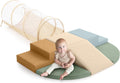 Fun Climbing Toy Set for Toddlers with Tunnel - Indoor Foam Gym