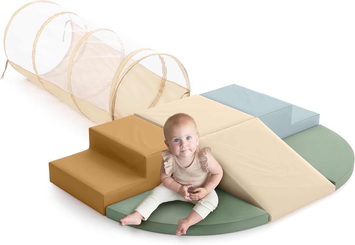 ZICOTO Fun Climbing Toy Set for Toddlers Aged 1-3 - Indoor Fun