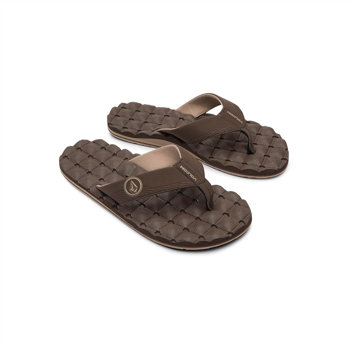 Volcom Men's Recliner Sandal Flip Flop for Ultimate Comfort