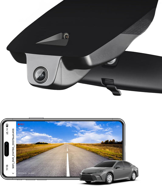 4K Dash Cam for Toyota Camry 2025 2026 with OEM Look