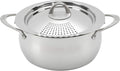 Bialetti 6-Quart Nonstick Pasta Pot with Strainer Lid - Easy Draining