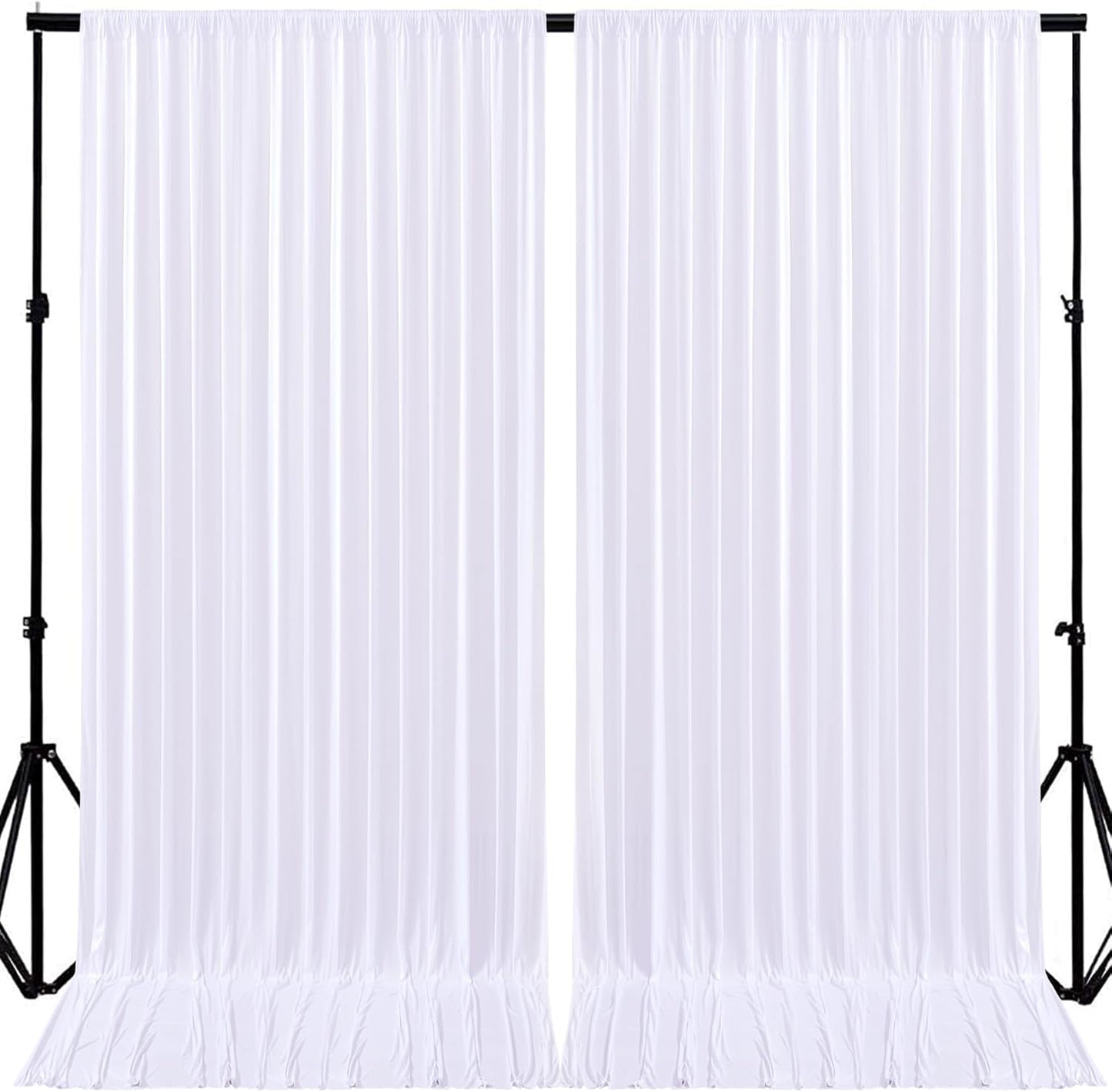 Wrinkle-Free White Backdrop Panels: Perfect for Party Photography