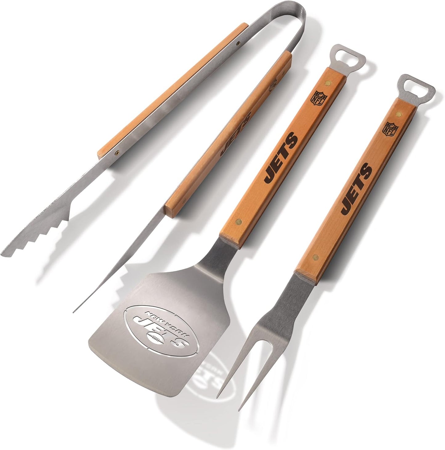 YouTheFan NFL Classic 3PC BBQ Grill Set for True Fans