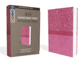 NIV Super Giant Print Reference Bible, Leathersoft Pink - Easy Reading