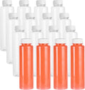 12 Ounce Juice Bottles 100 Pack - Clear Recyclable Juice Containers