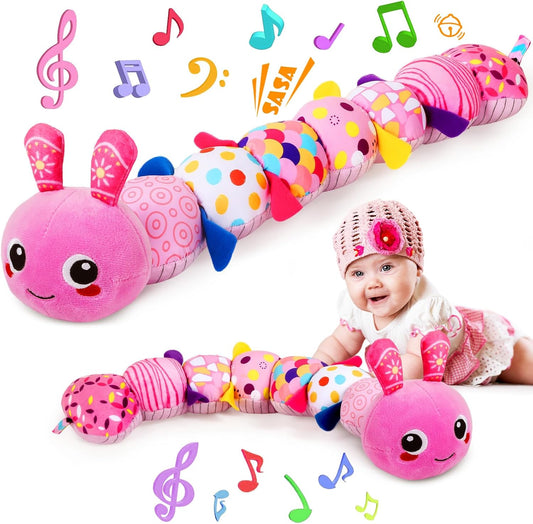 Crinkle & Rattle Sensory Baby Toy by KMUYSL