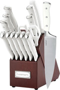 Cuisinart 15-Piece Knife Set with Block - Classic Forged Cutlery