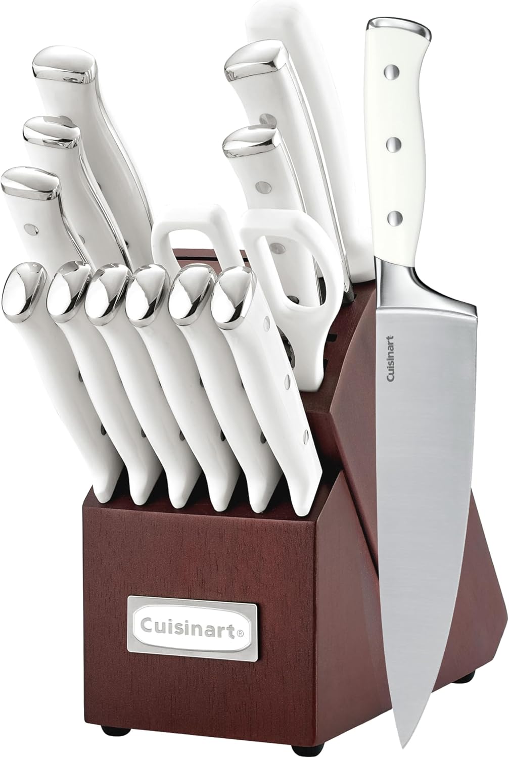 Cuisinart 15-Piece Knife Set with Block for Culinary Excellence