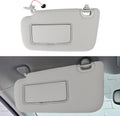 Driver Side Sun Visor for Nissan Sentra 2013-2019 - Cloth with Mirror