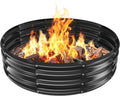 Metal Fire Pit Ring 4 ft Diameter - Durable Outdoor Bonfire Ring