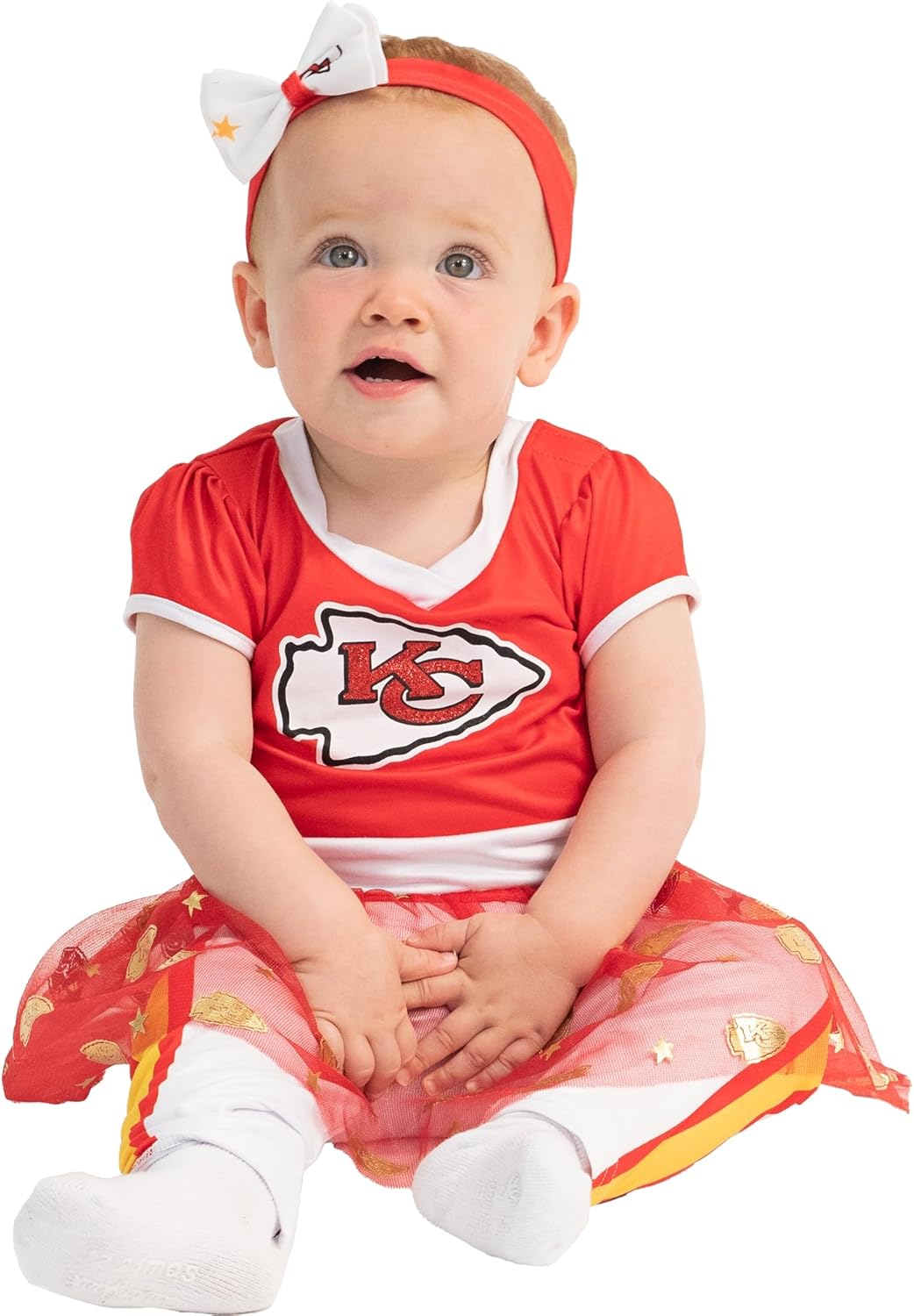 NFL Officially Licensed One-piece Bodysuit with Mesh Skirt